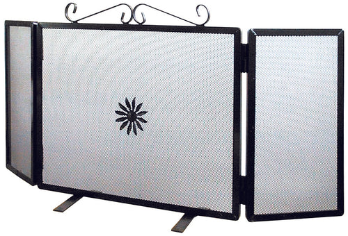 Parascintille Per Caminetti 3 Ante Cm. 97X58 H