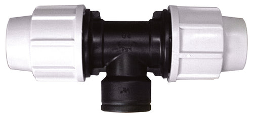 Plasson Ti A 90 ° Con Derivazione Femmina Art. 7140 Mis. 25X3/4X25 5.00 Pz