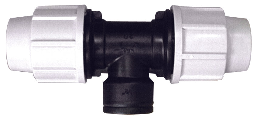 Plasson Ti A 90 ° Con Derivazione Femmina Art. 7140 Mis. 25X3/4X25 5.00 Pz