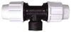 Plasson Ti A 90 ° Con Derivazione Femmina Art. 7140 Mis. 32X1X32 5.00 Pz