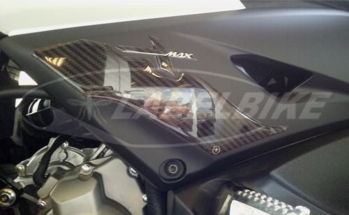 2 ADESIVI 3D PROTEZIONE ZONA PIEDI compatibili per YAMAHA XMAX 400 dal 2017-2021