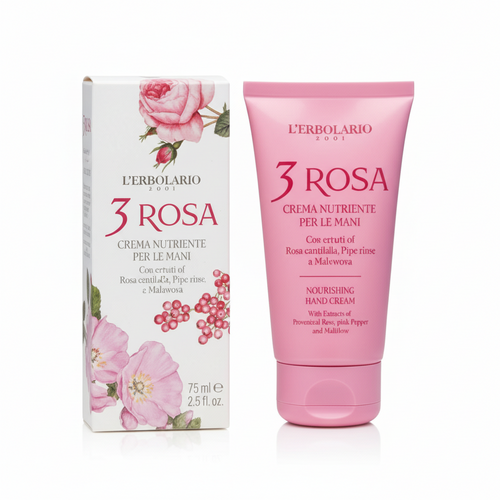 Crema Nutriente per le Mani 3 Rosa