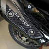 ADESIVO 3D PROTEZIONE MARMITTA 530 SCARICO Compatibile per YAMAHA TMAX 2017-2019