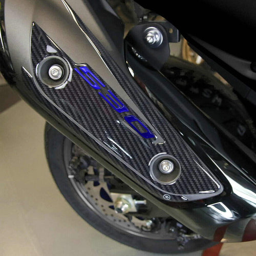 ADESIVO 3D PROTEZIONE MARMITTA 530 SCARICO Compatibile per YAMAHA TMAX 2017-2019