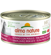 Almo Nature Scatoletta HFC Natural Made in Italy gusto Tonno e Pollo per Gatti Adulti
