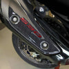 ADESIVO 3D PROTEZIONE MARMITTA 530 SCARICO Compatibile per YAMAHA TMAX 2017-2019