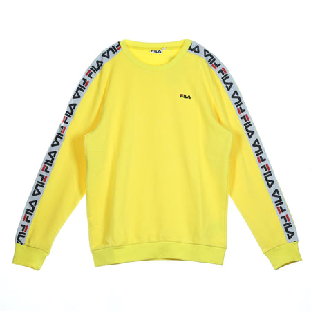 FILA Felpa Leggera Girocollo Uomo Aren Crew Dark Grey Melange da uomo