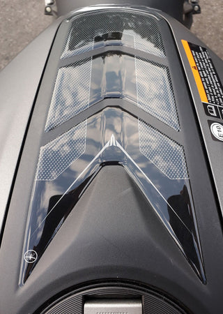 ADESIVO SOPRA SERBATOIO in RESINA 3D compatibile per MOTO YAMAHA MT-07 2018-2020