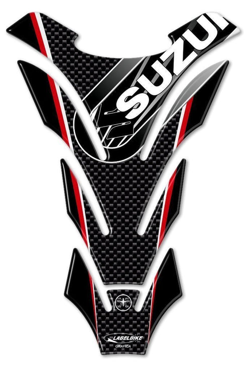 PARASERBATOIO in RESINA GEL 3D PROTEZIONE compatibile per moto SUZUKI carbon