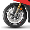 STRISCE ADESIVE compatibili per MOTO BMW S1000 XR adesivi CERCHI 17' tuning