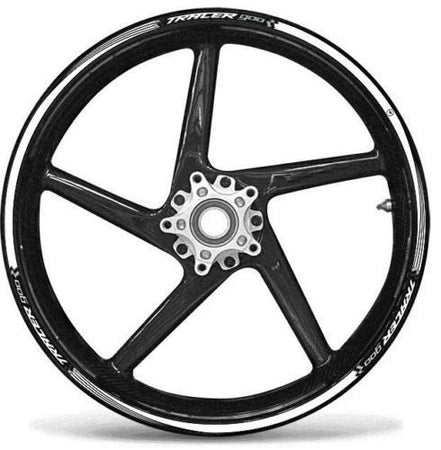 STRISCE ADESIVE compatibili per MOTO YAMAHA TRACER 900 adesivi CERCHI 17' tuning