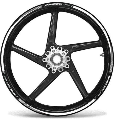 STRISCE ADESIVE compatibili per MOTO YAMAHA TRACER 900 adesivi CERCHI 17' tuning