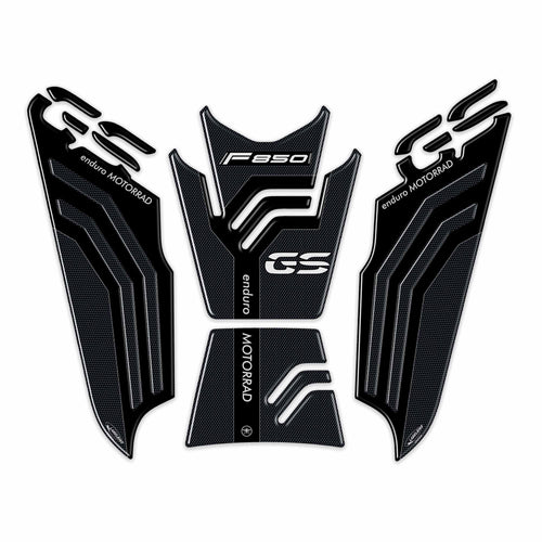 kit 3 ADESIVI gel PROTEZIONI LATERALI compatibili PER MOTO BMW F850 GS 2018-2022
