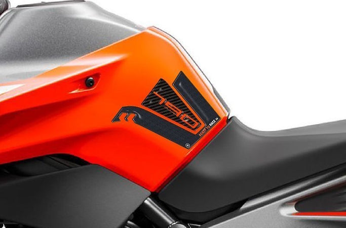 kit di 3 ADESIVI gel 3D PROTEZIONI SERBATOIO compatibili per moto KTM 790 DUKE