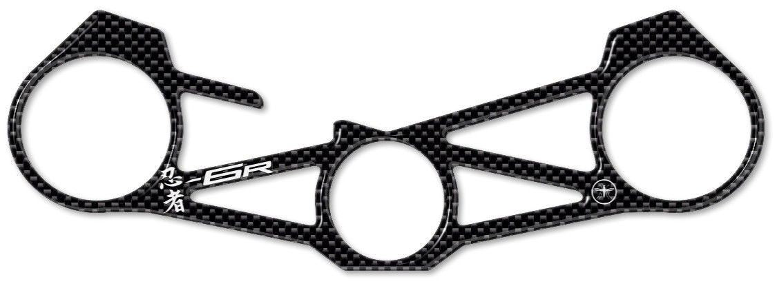 PROTEZIONE gel 3D PIASTRA FORCELLA compatibile per MOTO KAWASAKI ZX-6R 2012-2016