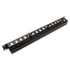 VALUE PIASTRA GESTIONE CAVI, 40X40MM, NERO