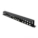 VALUE PIASTRA GESTIONE CAVI, 40X40MM, NERO