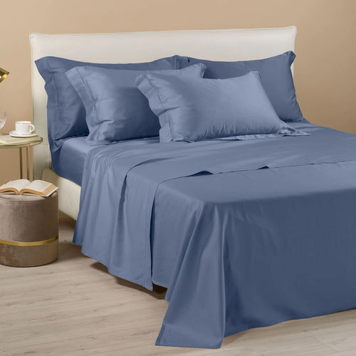 Lenzuola Raso ! Caleffi Tinta Unita in raso di cotone - Eleganza e Comfort per il Tuo Letto