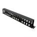 VALUE PIASTRA GESTIONE CAVI, 40X60MM, NERO