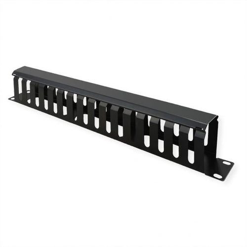 VALUE PIASTRA GESTIONE CAVI, 40X80MM, NERO