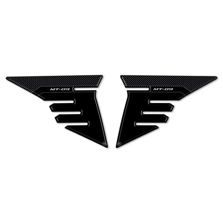 2 ADESIVI gel PROTEZIONI LATERALI SERBATOIO compatibili MOTO YAMAHA TRACER MT-09