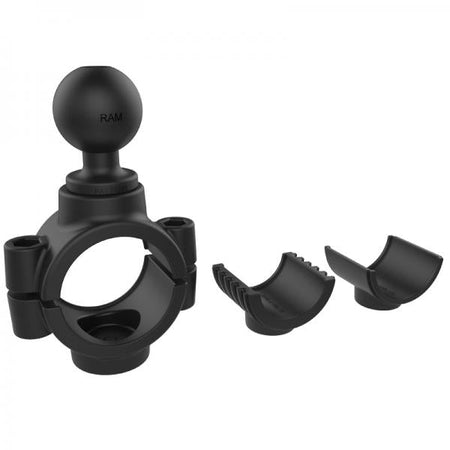 RAM Mounts RAM-351-415-15-2U kit di fissaggio Nero Alluminio (UNPK TORQUE 1.5-2 RAILS C - PIN LOCK BALL - Warranty: 1188M)