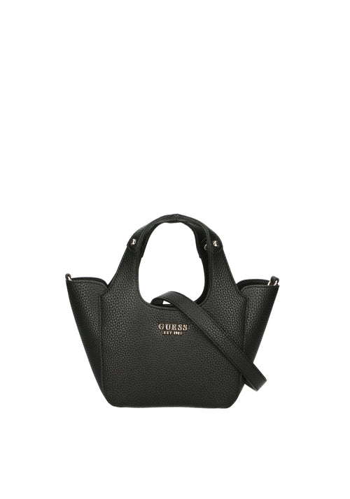GUESS Mini Tote Donna guess hwbg9640750-bla Nero da donna