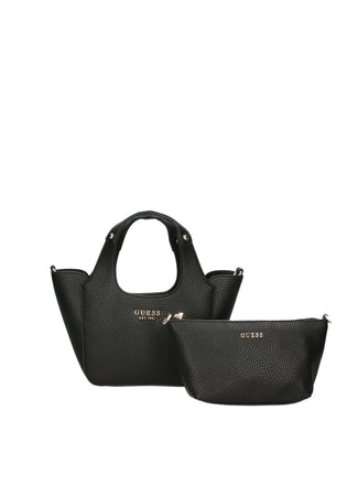 GUESS Mini Tote Donna guess hwbg9640750-bla Nero da donna