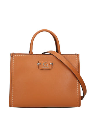 GUESS Tote 2 Comp Donna guess hwbg9637220-car Marrone da donna