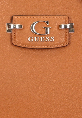 GUESS Tote 2 Comp Donna guess hwbg9637220-car Marrone da donna