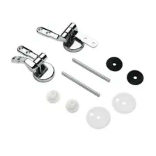 Cerniere Copriwater Universali Cromate Fissaggio Coppia Cerniera Wc Damast