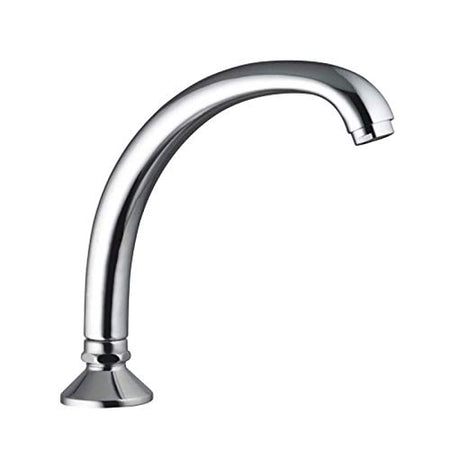 Bocca Erogazione Lavello Conica Con Piantana Cromata Cod. 495 Porta E Bini