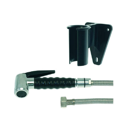 Kit Doccetta Nera Comando A Leva Cucina Industriale Doccia Lavaggio Forno