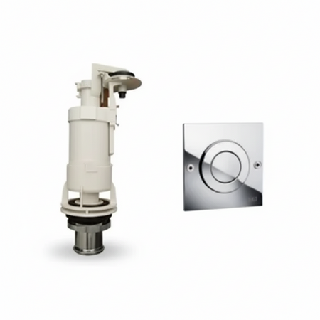 Batteria Tipo Catis Con Pulsante Acciaio Cromato Oli 500871