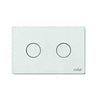 Placca Doppio Scarico Non Ingrombo Bianca Per Cassetta Incasso Valsir Vs0875001