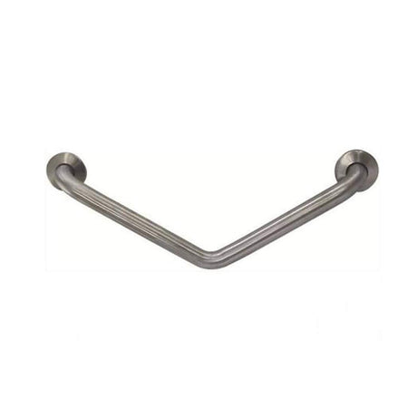 Barra Diagonale Maniglia Di Sostegno Doccia Disabili Inox Satinato Nofer 15068.S