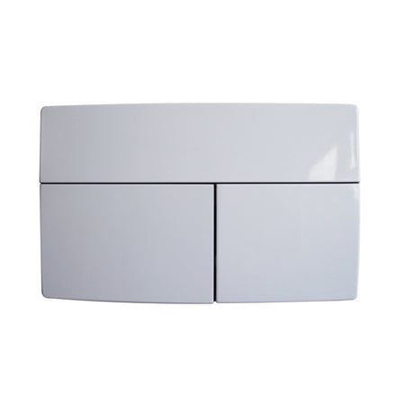 Placca Di Comando Its Todini Dual Line 14.15L Bianco Lucido