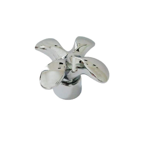 Maniglia Manopola Di Ricambio Cromata Per Rubinetti Treemme Mod. Palma