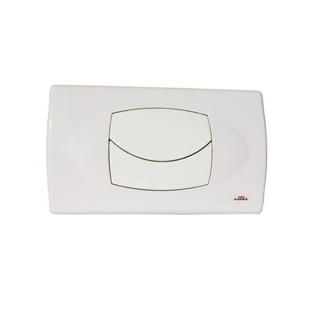 Placca Duo Bianca Due Tasti Serie Biblo 306200 Kariba