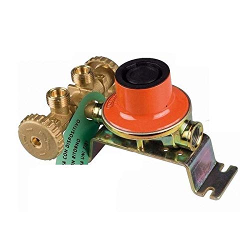 Mini Centralina Gas 4 Kg Con Regolatore Di Bassa Pressione Per 2 Bombole Gpl