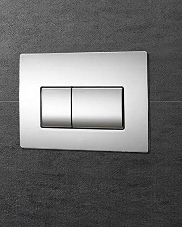 Placca Cromata Di Scarico P1 Per Cassetta Incasso Tropea 3 Vs0871335 Valsir