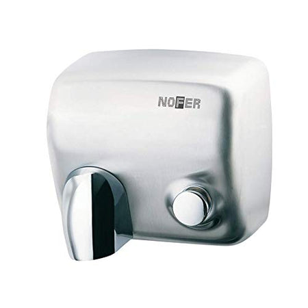 Asciugamano Elettrico Con Pulsante Acciaio Inox Satinato Cyclon Nofer 01100.S