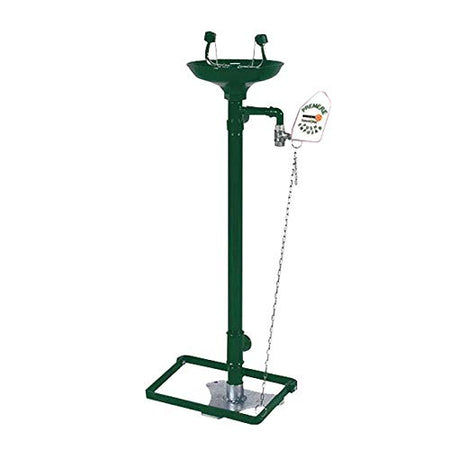 Piedistallo Lavabo Collirio D'Emergenza Oculare Acciaio Inox Nofer Sc380Ss