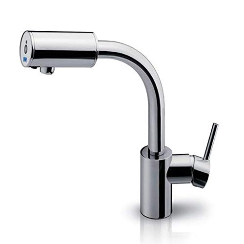 Rubinetto Elettronico Dmp Oceanus Fotocellula Miscelatore A Pile Canna 195 Mm