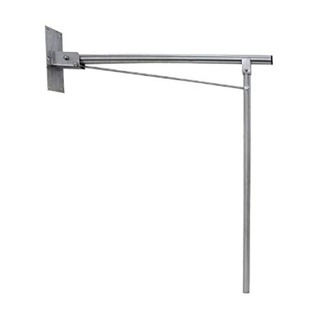 Maniglione Ribaltabile Acciaio Inox Lucido Con Appoggio Pavimento Nofer 15062.B