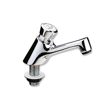 Rubinetto Temporizzato Collo A Cigno Lavabo Lavandino A Tempo Tremolada Art. 461