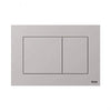 Placca Cromo Lucida Sottile Doppio Scarico 9240401 Tece