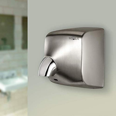 Asciugamano Elettrico Con Sensore Fotocellula Inox Satinato Nofer 01151.S