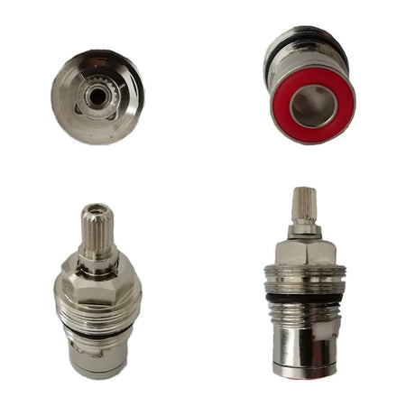 Vitone Ceramico Di Ricambio Sinistro Acqua Calda 1/2 Rtvt105Cc Treemme