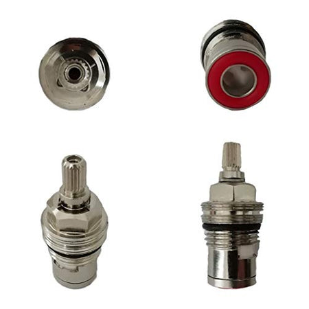 Vitone Ceramico Di Ricambio Sinistro Acqua Calda 1/2 Rtvt105Cc Treemme